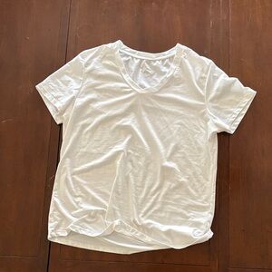 Nike White Short Sleeve Tee